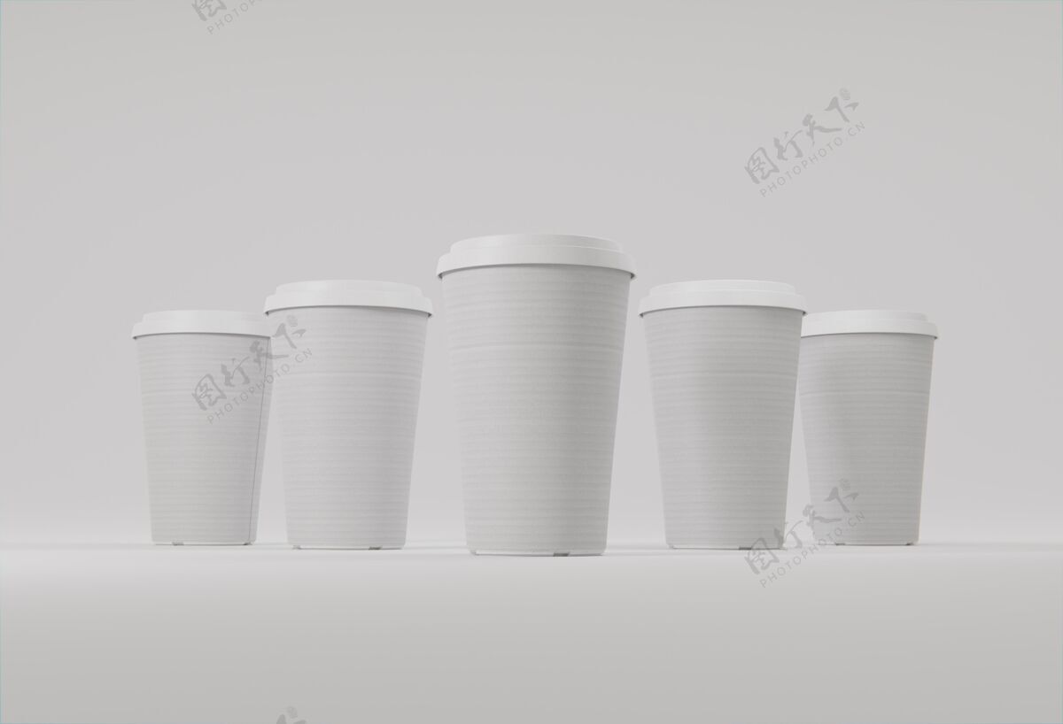 品牌咖啡杯品牌安排模型分类纸张
