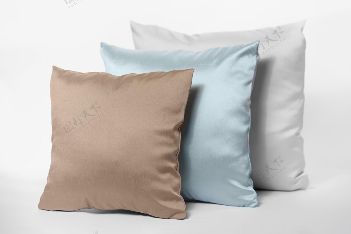 枕头模型舒适的坐垫面料模型舒适柔软材料