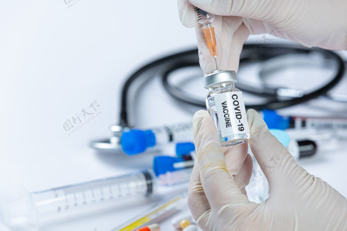 流感带血样的试管用于covid-19测试流行病科学病毒