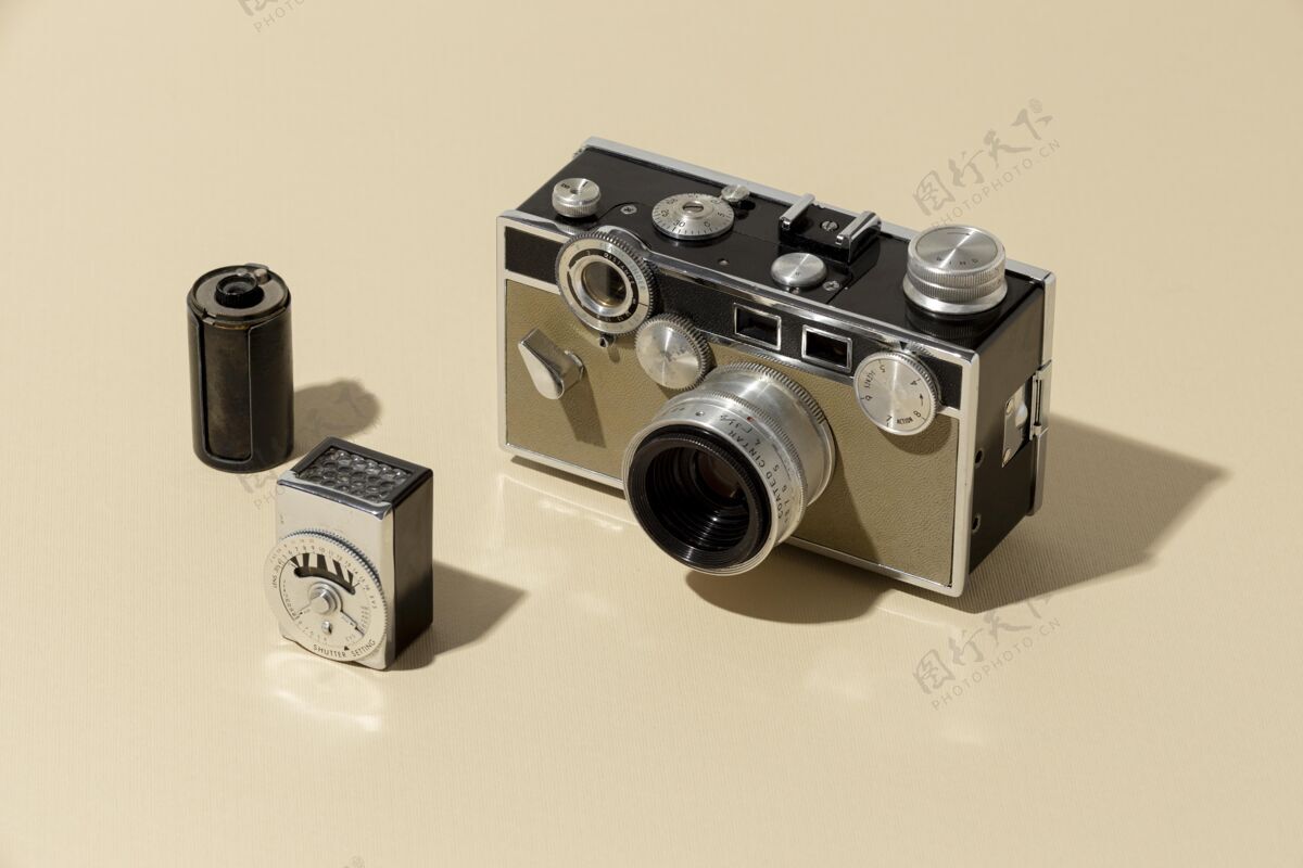 分类复古相机组成电影记忆摄影