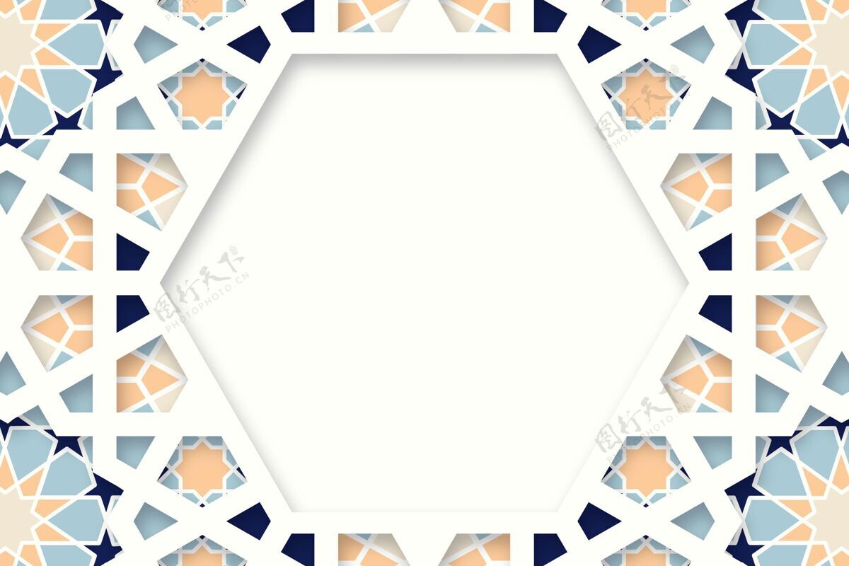 背景阿拉伯装饰背景纸风格阿拉伯图案装饰纸张风格
