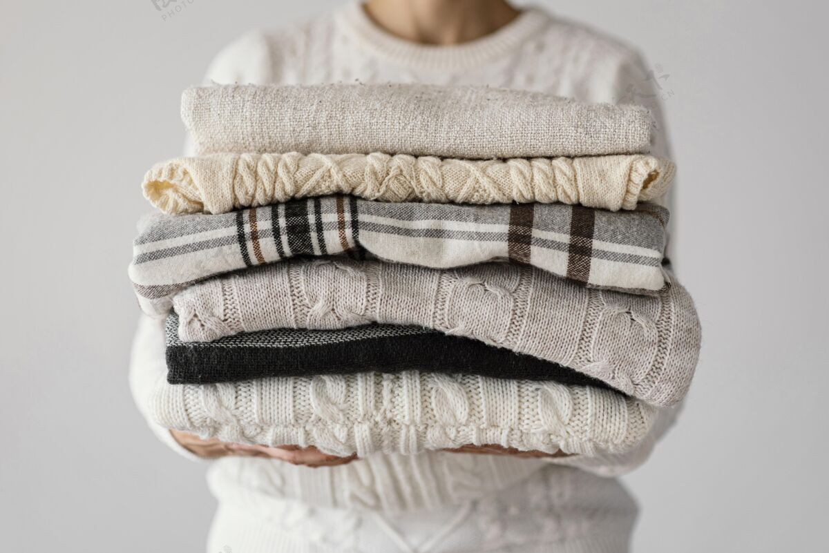爱好针织毛毯特写活动放松生活方式