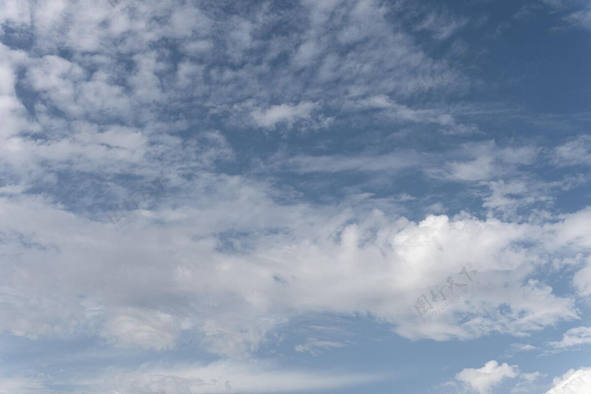 自由蓝天白云横拍天气复制空间自然