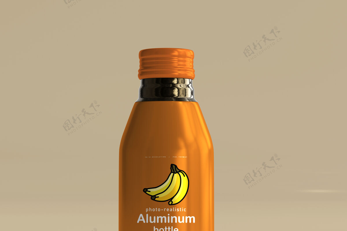 模型铝制饮料瓶模型铝果汁水