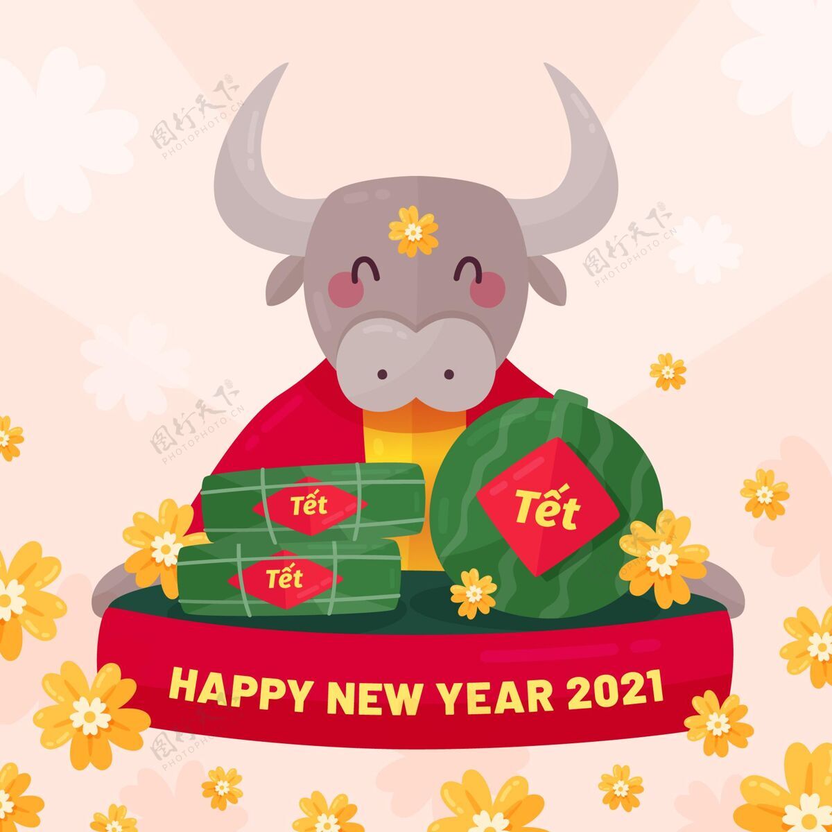 越南新年快乐新年快乐