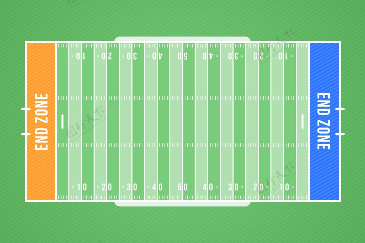 足球平面设计美式足球场平面设计平面设计