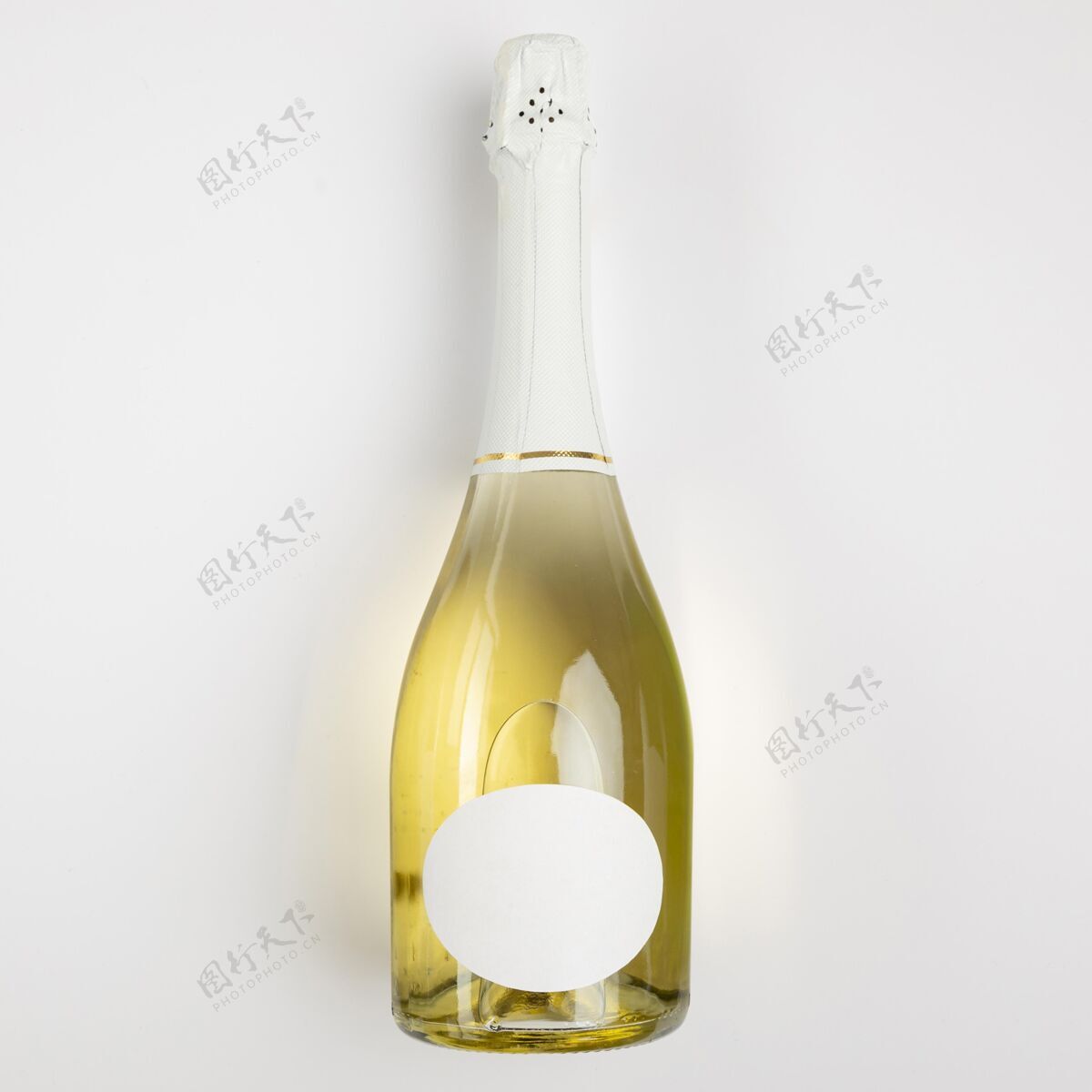 香槟瓶带模型的香槟瓶事件饮料新的